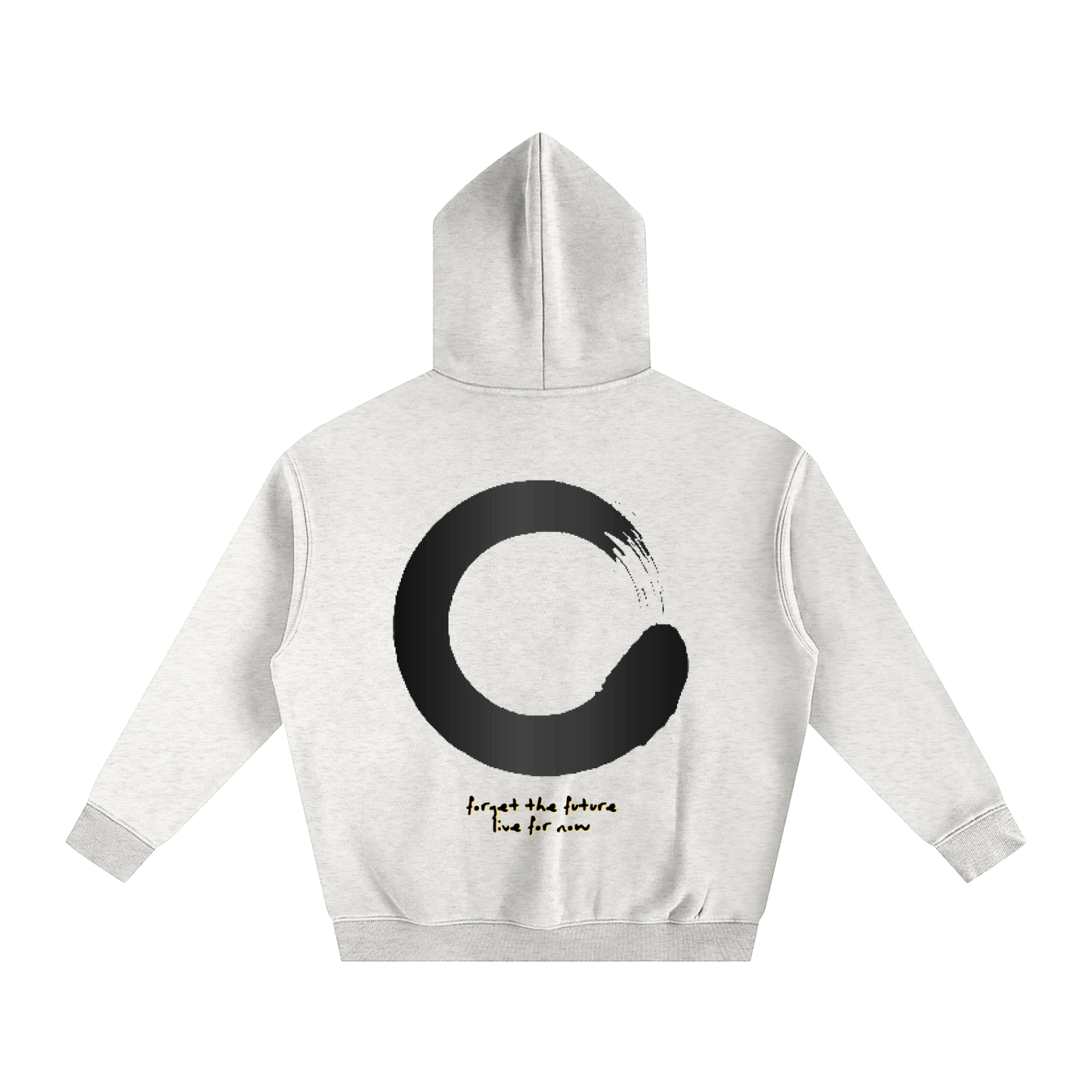 Our Black|Yellow w Black Circle Hoodie