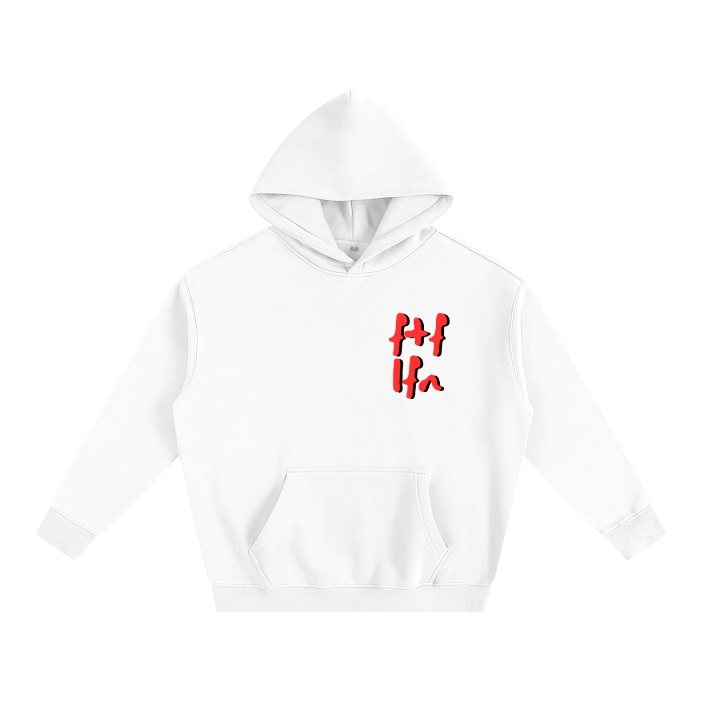 Our Red|Black w Silver Hoodie - FTF LFN