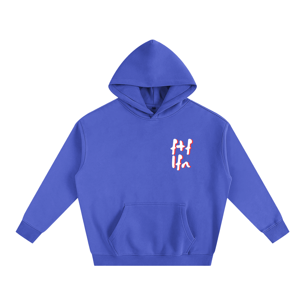 Our White|Red w Gold Hoodie - FTF LFN