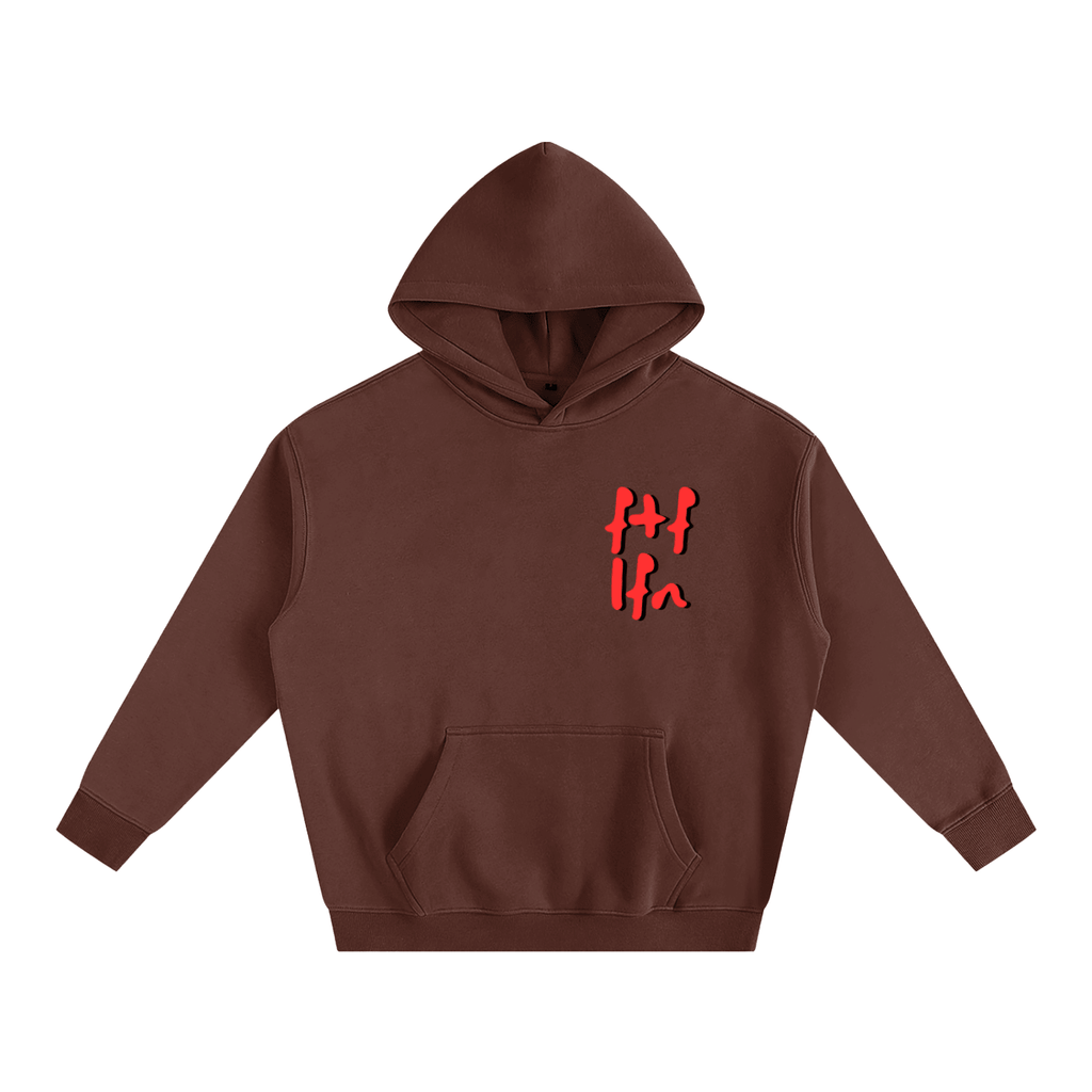 Our Red|Black w Silver Hoodie - FTF LFN