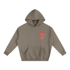 Our Red|White w Gold Hoodie - FTF LFN