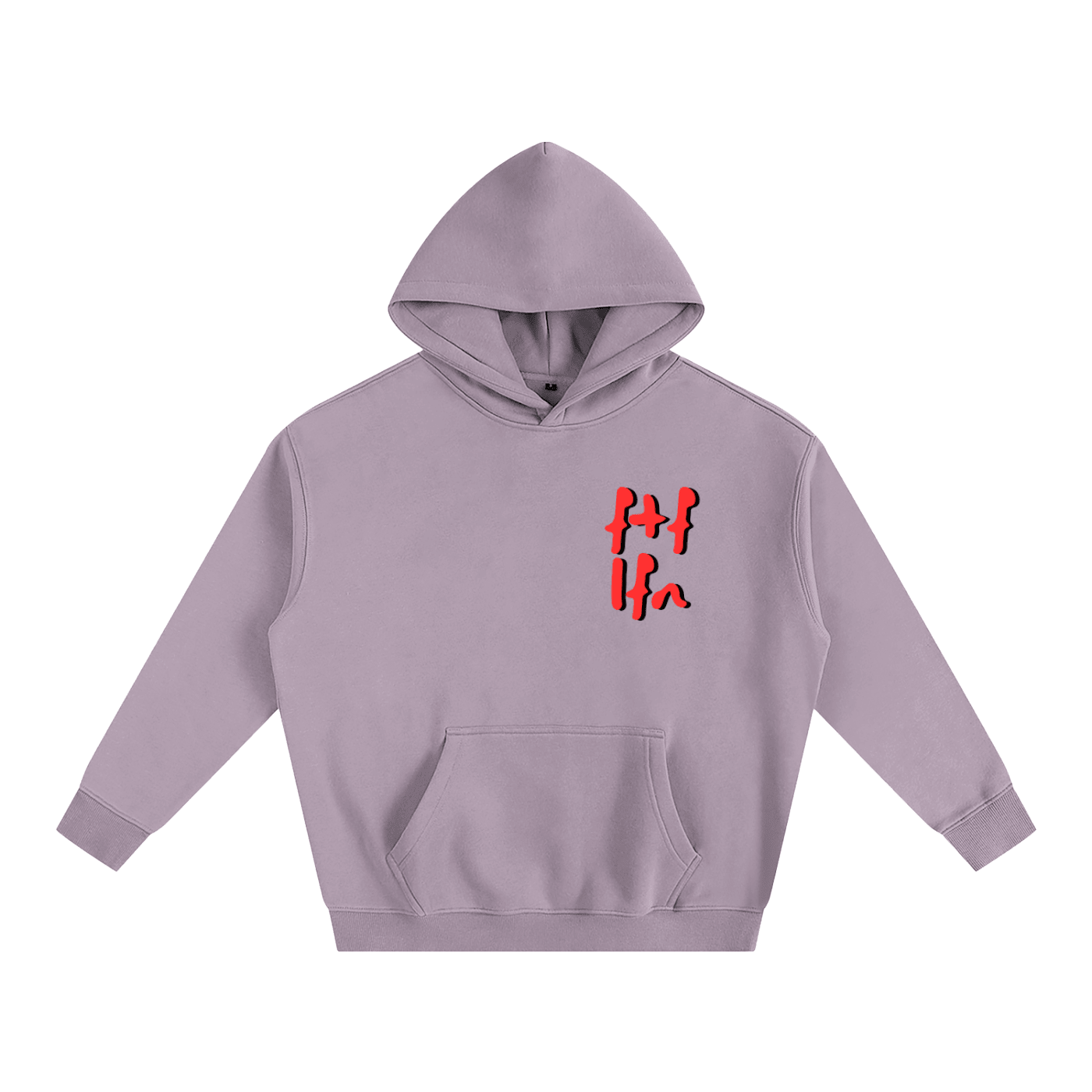 Our Red|Black w Silver Hoodie - FTF LFN