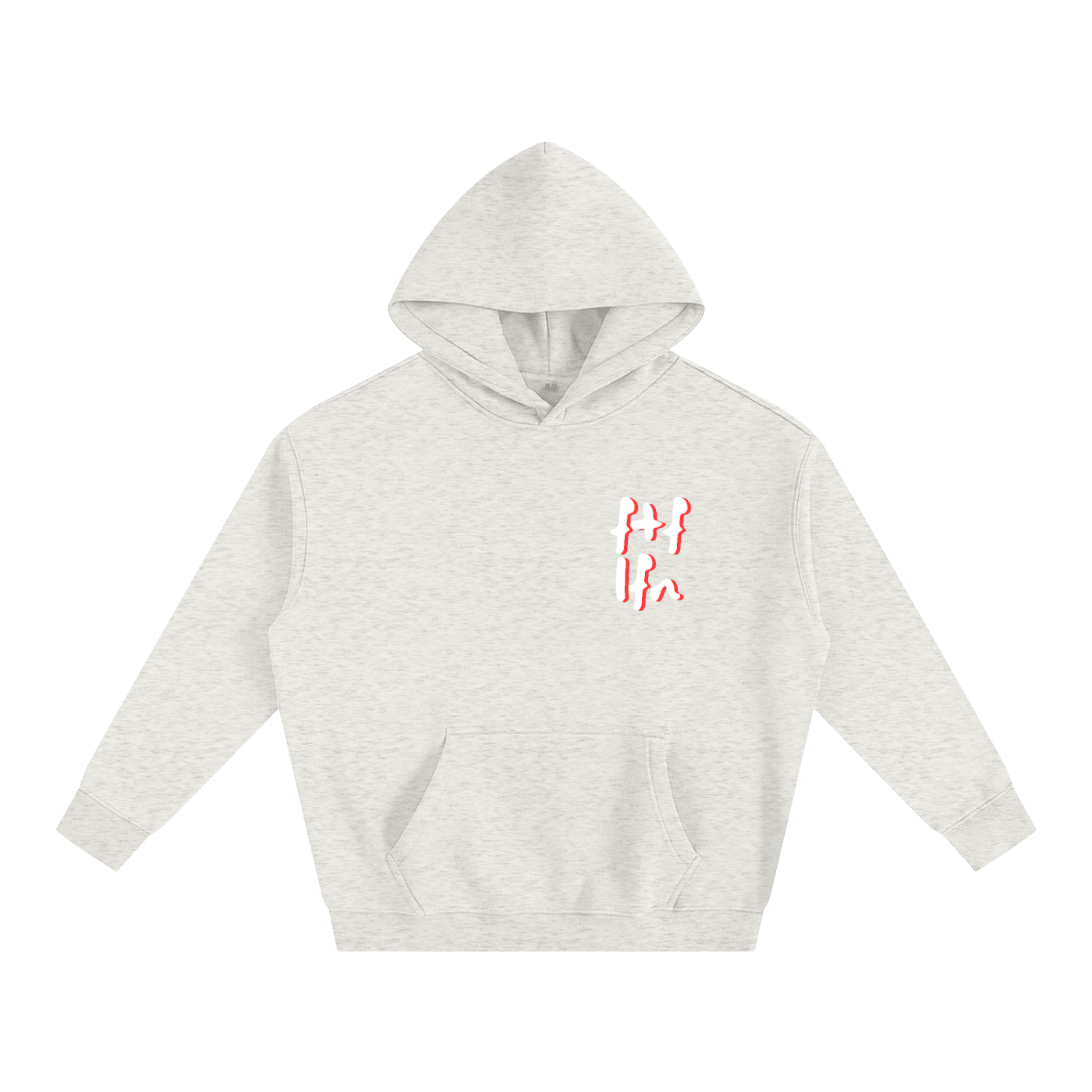 Our White|Red w Gold Hoodie - FTF LFN