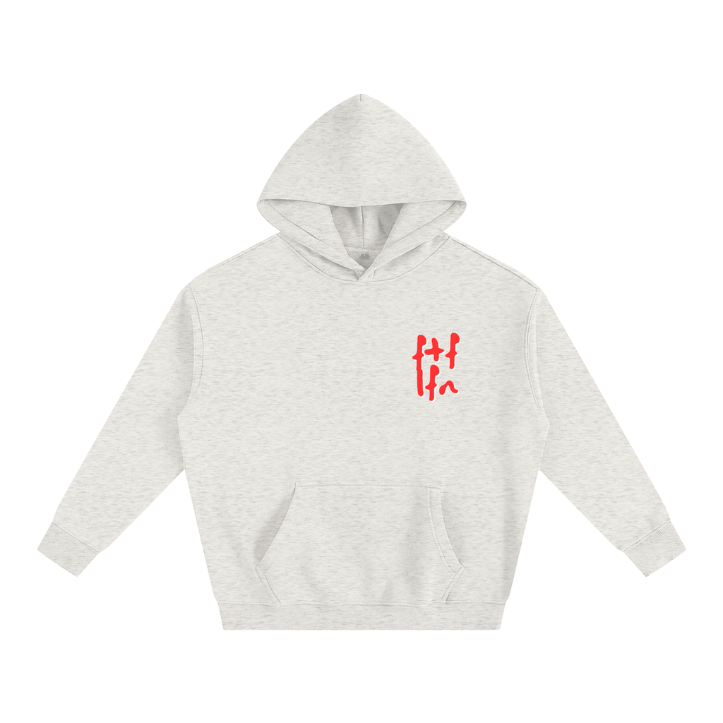 Our Red|White w Gold Hoodie - FTF LFN