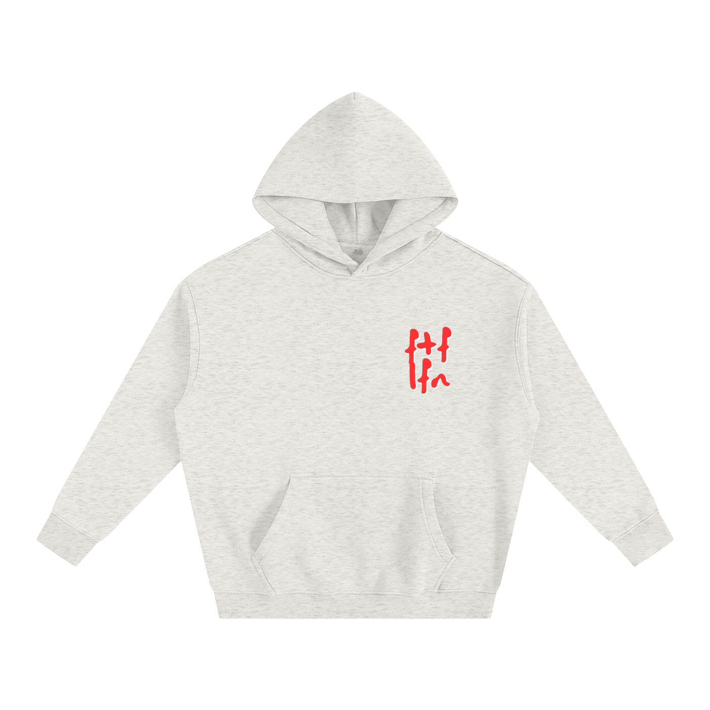 Our Red|White w Gold Hoodie - FTF LFN