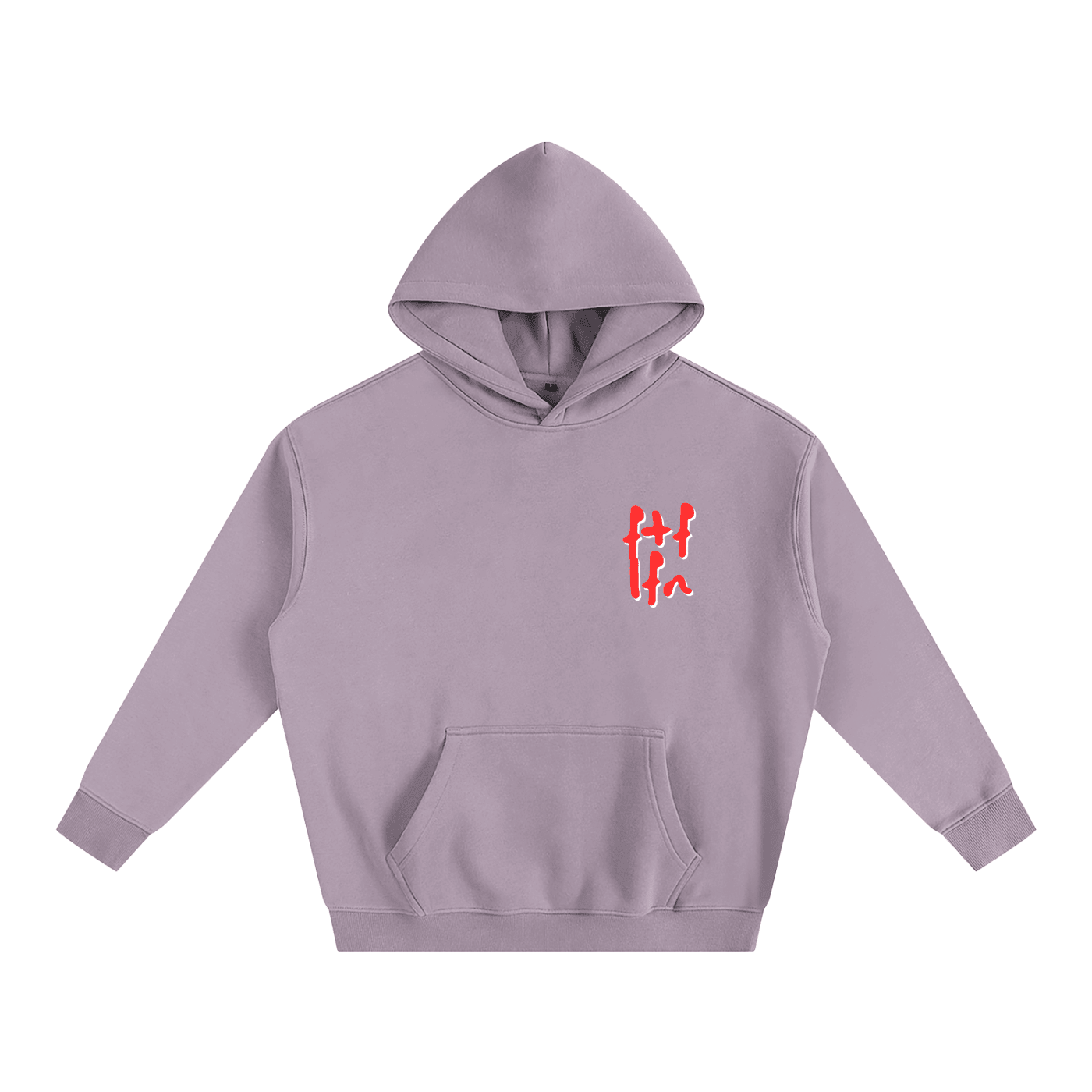 Our Red|White w Gold Hoodie - FTF LFN