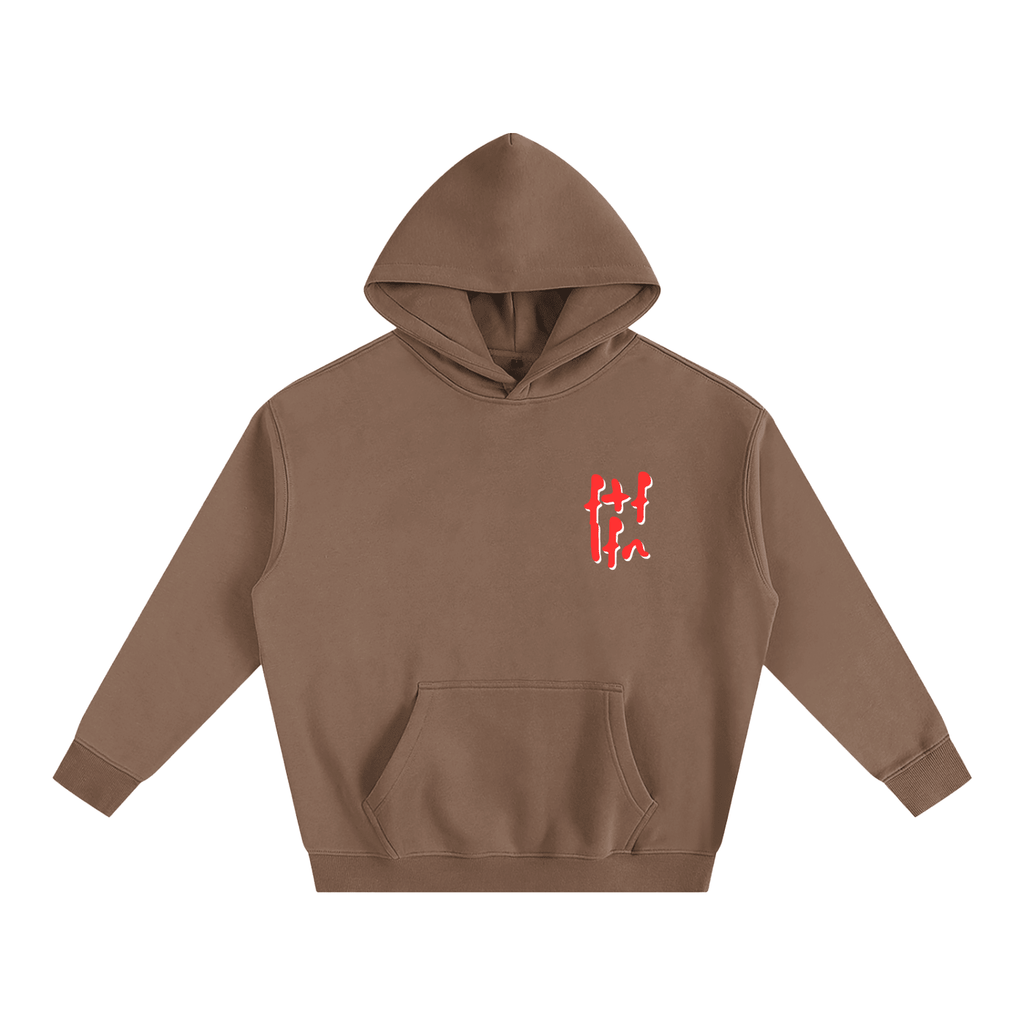 Our Red|White w Gold Hoodie - FTF LFN