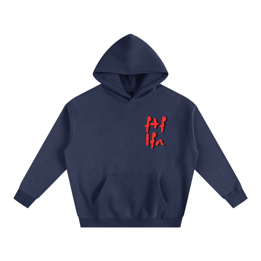 Our Red|Black w Silver Hoodie - FTF LFN