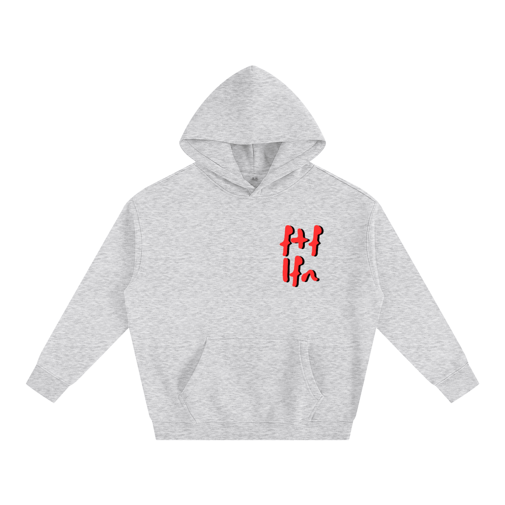 Our Red|Black w Silver Hoodie - FTF LFN