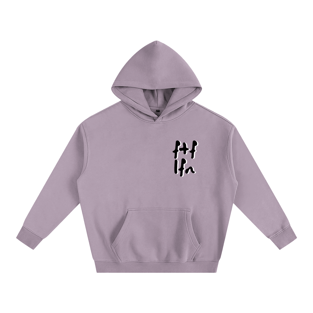 Our Black|White w Silver Hoodie - FTF LFN