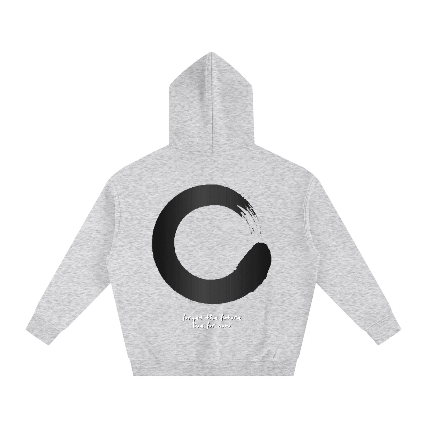 Our White|Black w Black Circle Hoodie