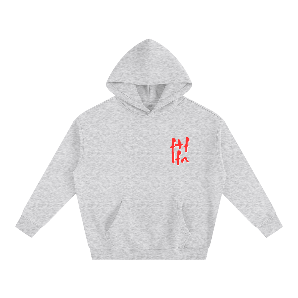 Our Red|White w Gold Hoodie - FTF LFN