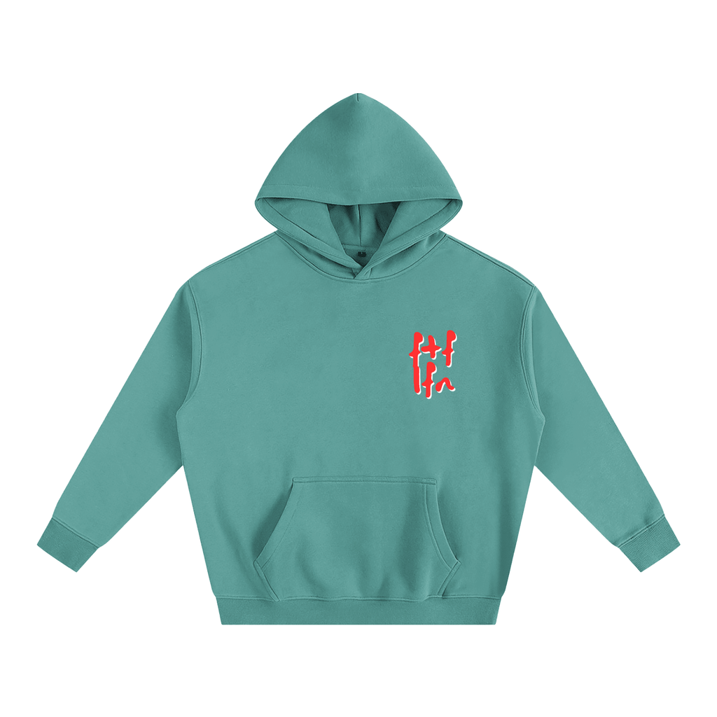 Our Red|White w Gold Hoodie - FTF LFN