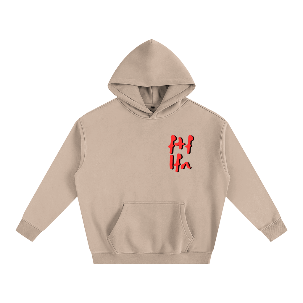 Our Red|Black w Silver Hoodie - FTF LFN
