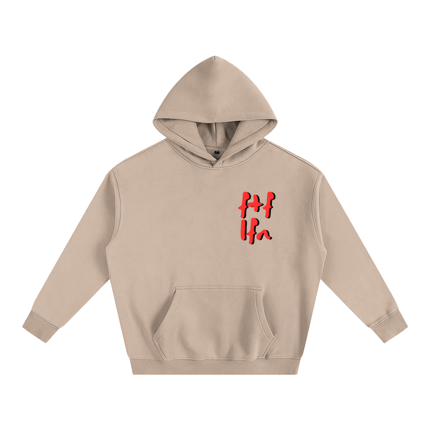 Our Red|Black w Silver Hoodie - FTF LFN