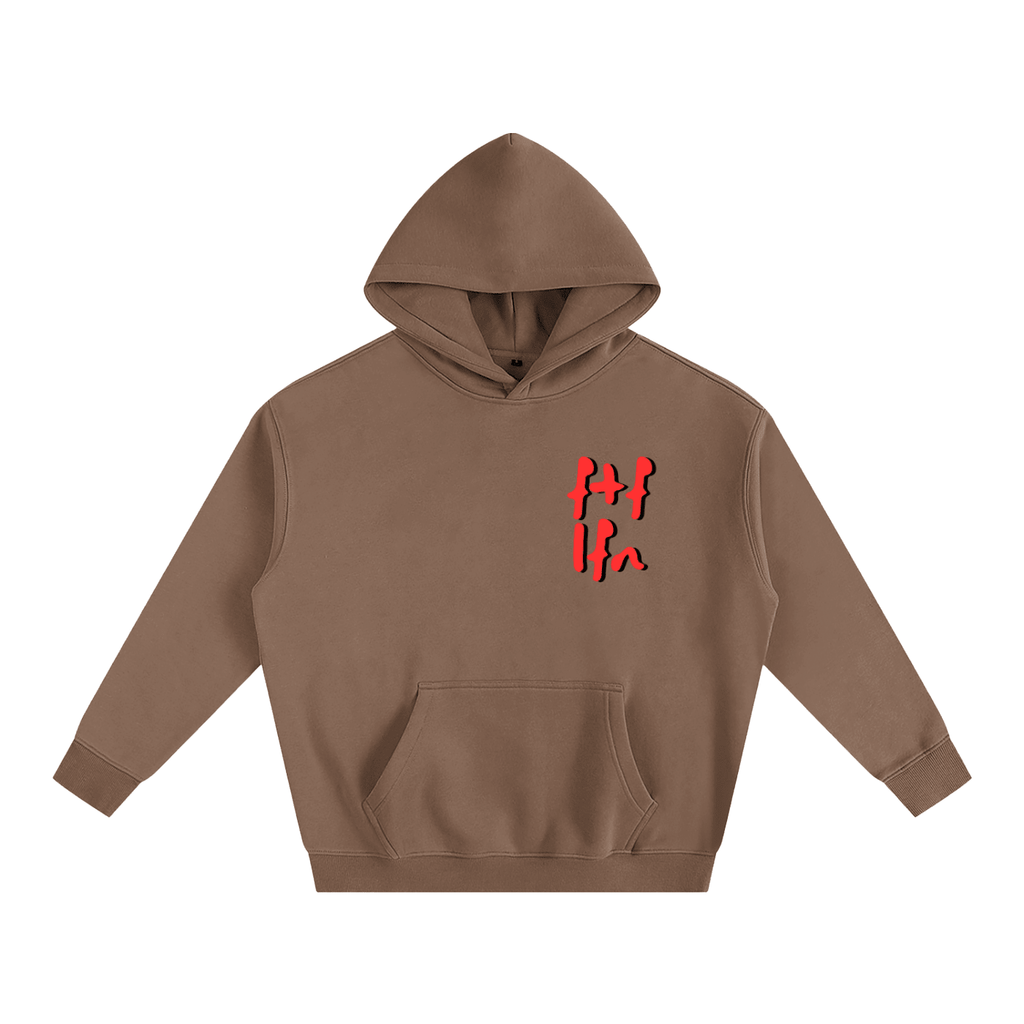 Our Red|Black w Silver Hoodie - FTF LFN