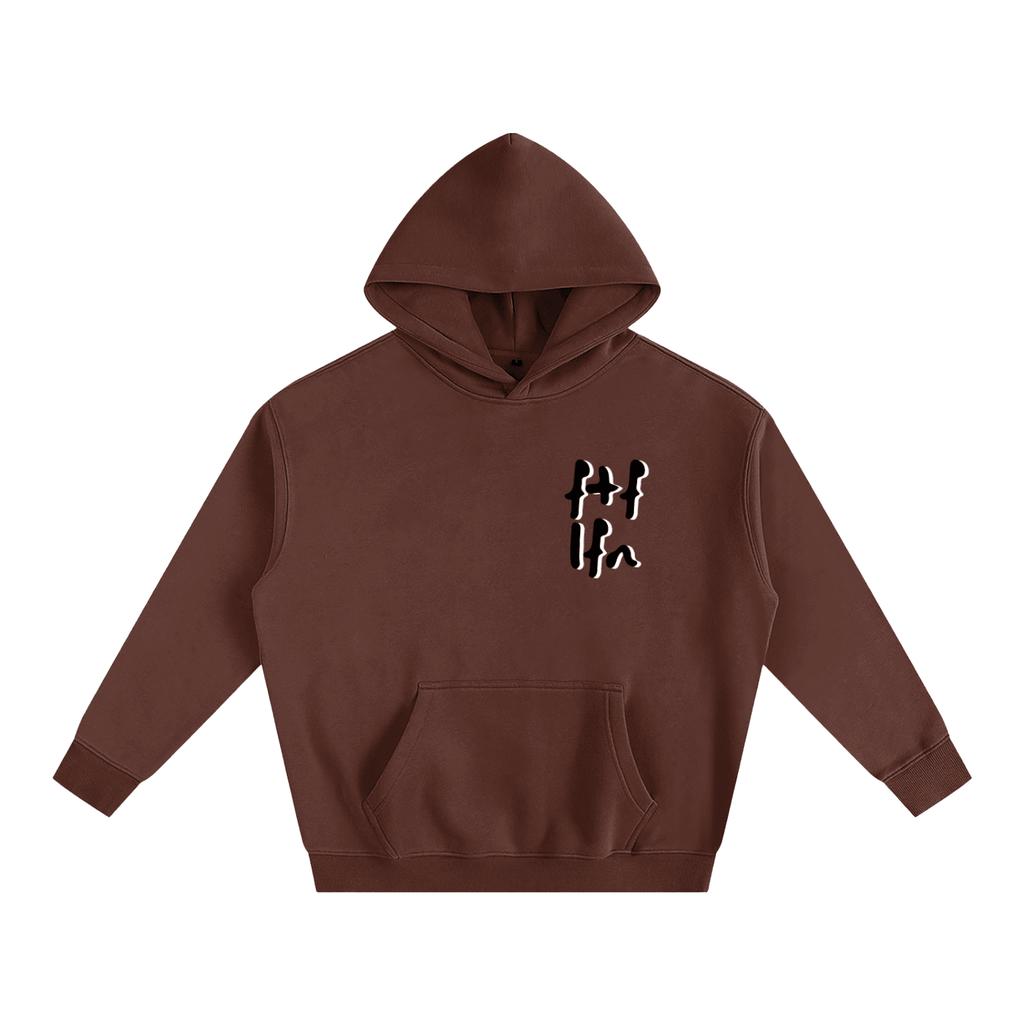Our Black|White w Silver Hoodie - FTF LFN